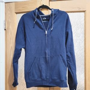 Fruit of the Loom hooded sweatshirt.  Large.